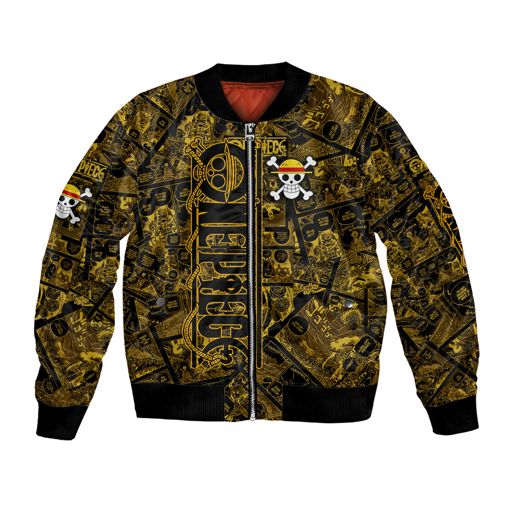 Luffy - Zoro - Sanji One Piece Bomber Jacket Manga Style