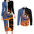 Mustang Roy Fulmetal Achemist Couples Matching Long Sleeve Bodycon Dress and Long Sleeve Button Shirt Anime Style