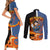 Mustang Roy Fulmetal Achemist Couples Matching Short Sleeve Bodycon Dress and Long Sleeve Button Shirt Anime Style