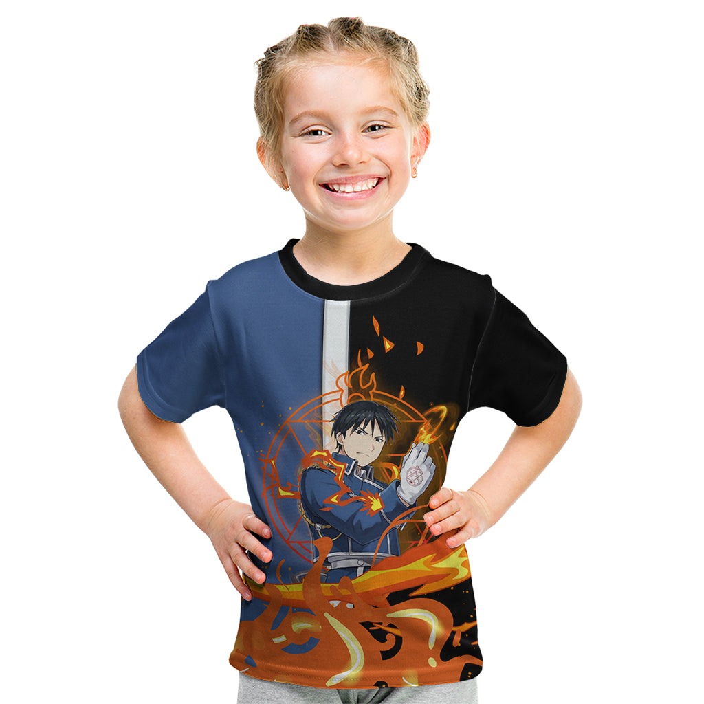 Mustang Roy Fulmetal Achemist Kid T Shirt Anime Style