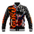 Goku Dragon Ball Baseball Jacket Anime Mix Text Pattern Abstract Style