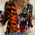 Goku Dragon Ball Women Casual Shirt Anime Mix Text Pattern Abstract Style