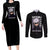 Gojo Satoru Jujutsu Kaisen Couples Matching Long Sleeve Bodycon Dress and Long Sleeve Button Shirt Anime Style