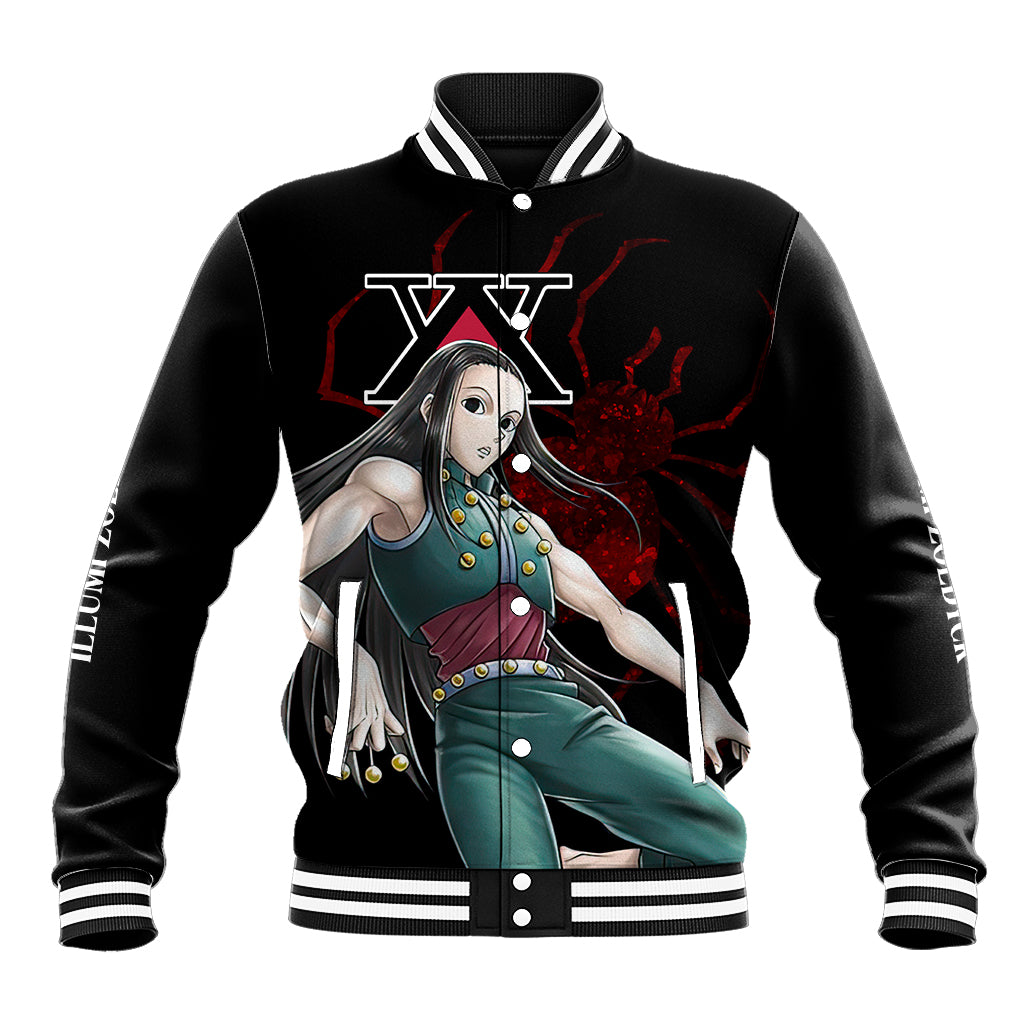 Illumi Zoldyck Phantom Troupe Hunter X Hunter Baseball Jacket Anime Style