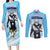 Tenya Lida - My Hero Academia Couples Matching Long Sleeve Bodycon Dress and Long Sleeve Button Shirt Anime Style