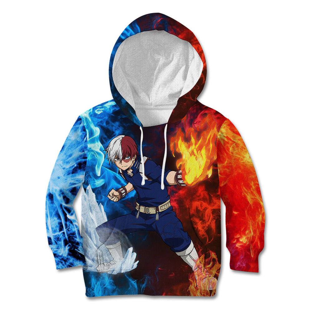 Shoto Todoroki - My Hero Academia Kid Hoodie Anime Style