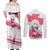 Zombie Land Saga Junko Konno Couples Matching Off Shoulder Maxi Dress and Long Sleeve Button Shirt Anime Style