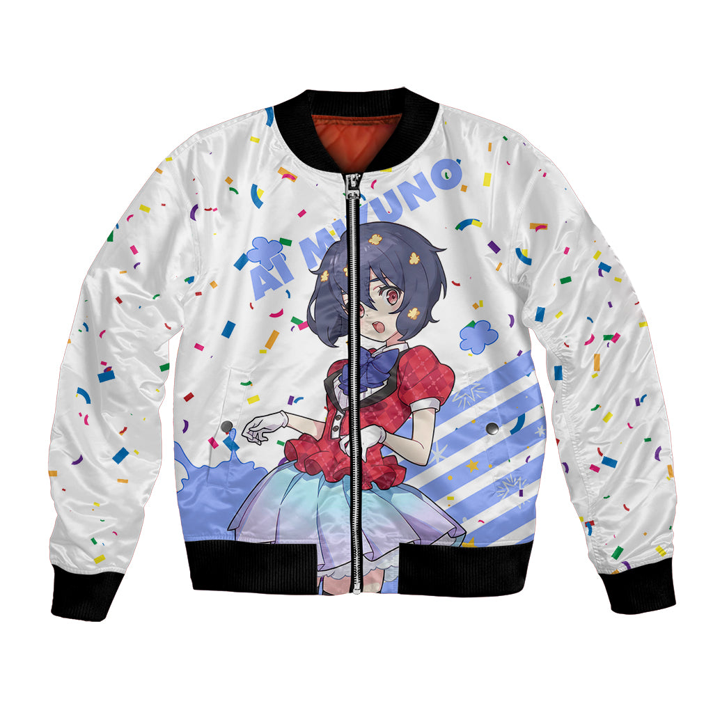 Zombie Land Saga Ai Mizuno Bomber Jacket Anime Style