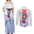 Zombie Land Saga Ai Mizuno Couples Matching Off Shoulder Maxi Dress and Long Sleeve Button Shirt Anime Style