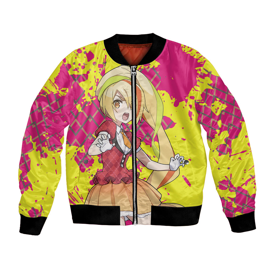 Zombie Land Saga Saki Nikaido Bomber Jacket Anime Style