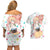 Rent A Girlfriend Mami Nanami Couples Matching Off Shoulder Short Dress and Hawaiian Shirt Anime Style