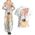 Rent A Girlfriend Mami Nanami Couples Matching Summer Maxi Dress and Hawaiian Shirt Anime Style