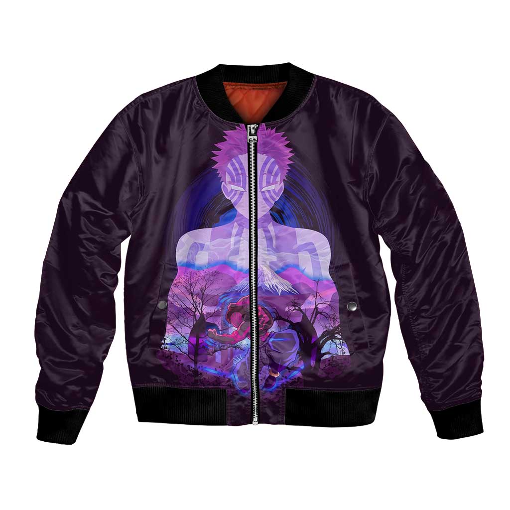 Akaza - Demon Slayer Bomber Jacket Anime Style