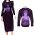 Akaza - Demon Slayer Couples Matching Long Sleeve Bodycon Dress and Long Sleeve Button Shirt Anime Style