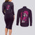 Akaza - Demon Slayer Couples Matching Long Sleeve Bodycon Dress and Long Sleeve Button Shirt Anime Style