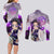 Shinobu Kocho - Demon Slayer Couples Matching Long Sleeve Bodycon Dress and Long Sleeve Button Shirt Anime Style