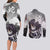 Obanai Iguro - Demon Slayer Couples Matching Long Sleeve Bodycon Dress and Long Sleeve Button Shirt Anime Style