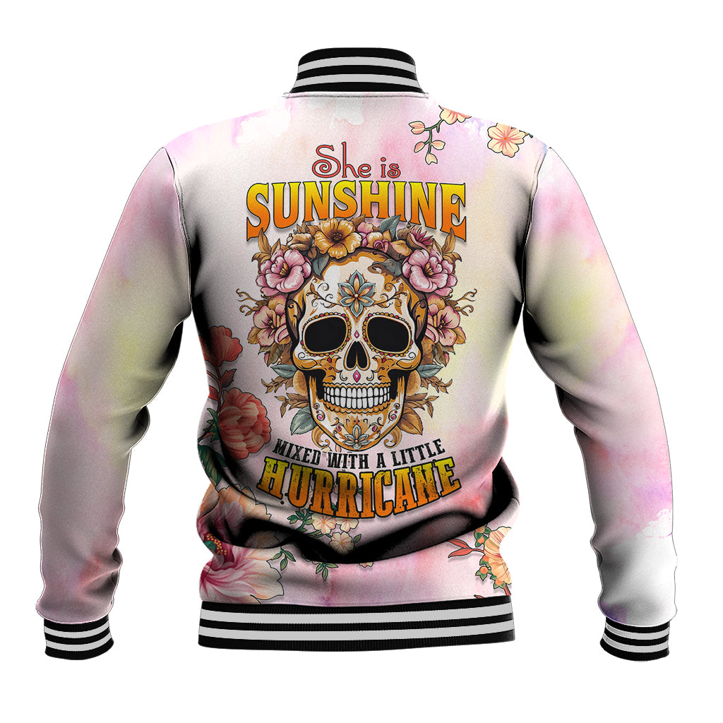 flower-skull-baseball-jacket-she-is-sunshine-mixed-with-a-little-hurricane