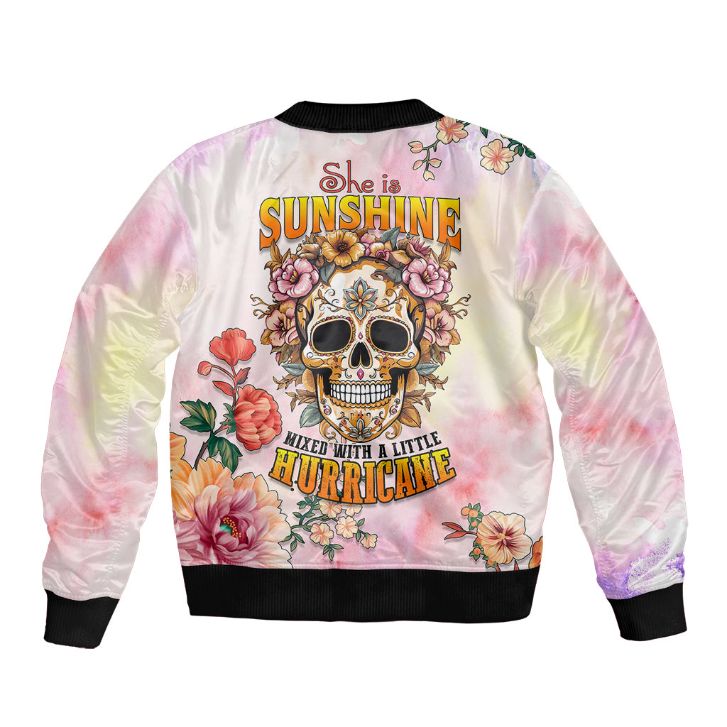 flower-skull-bomber-jacket-she-is-sunshine-mixed-with-a-little-hurricane