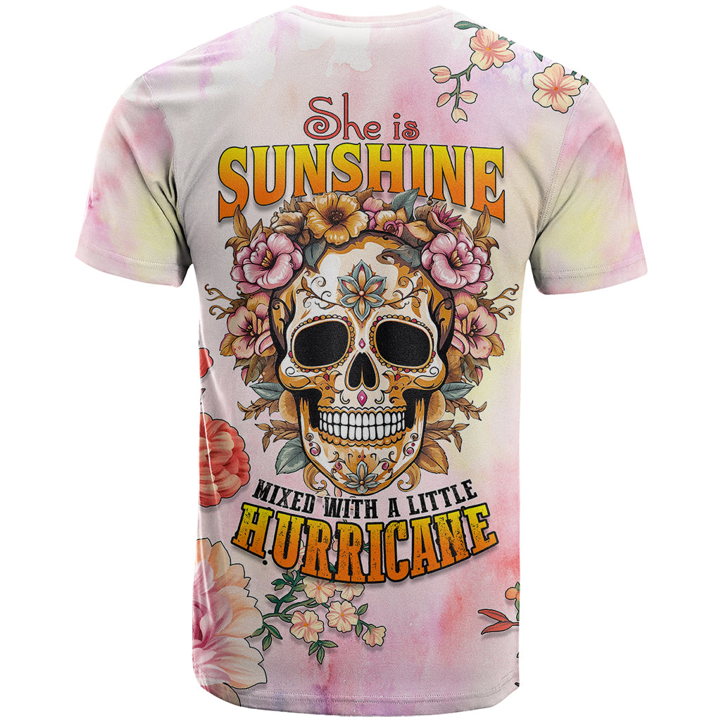 flower-skull-t-shirt-she-is-sunshine-mixed-with-a-little-hurricane