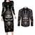 skull-fantasy-couples-matching-long-sleeve-bodycon-dress-and-long-sleeve-button-shirts-who-needs-inner-demons-when-you-are-the-demon