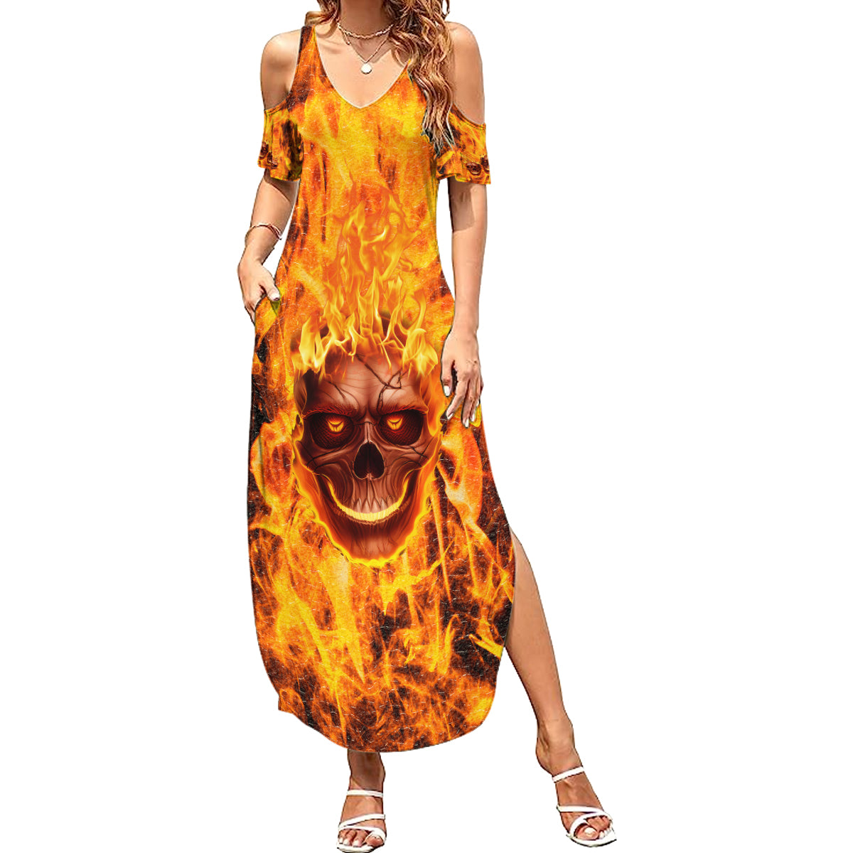 three-skulls-flaming-summer-maxi-dress-high-on-fire