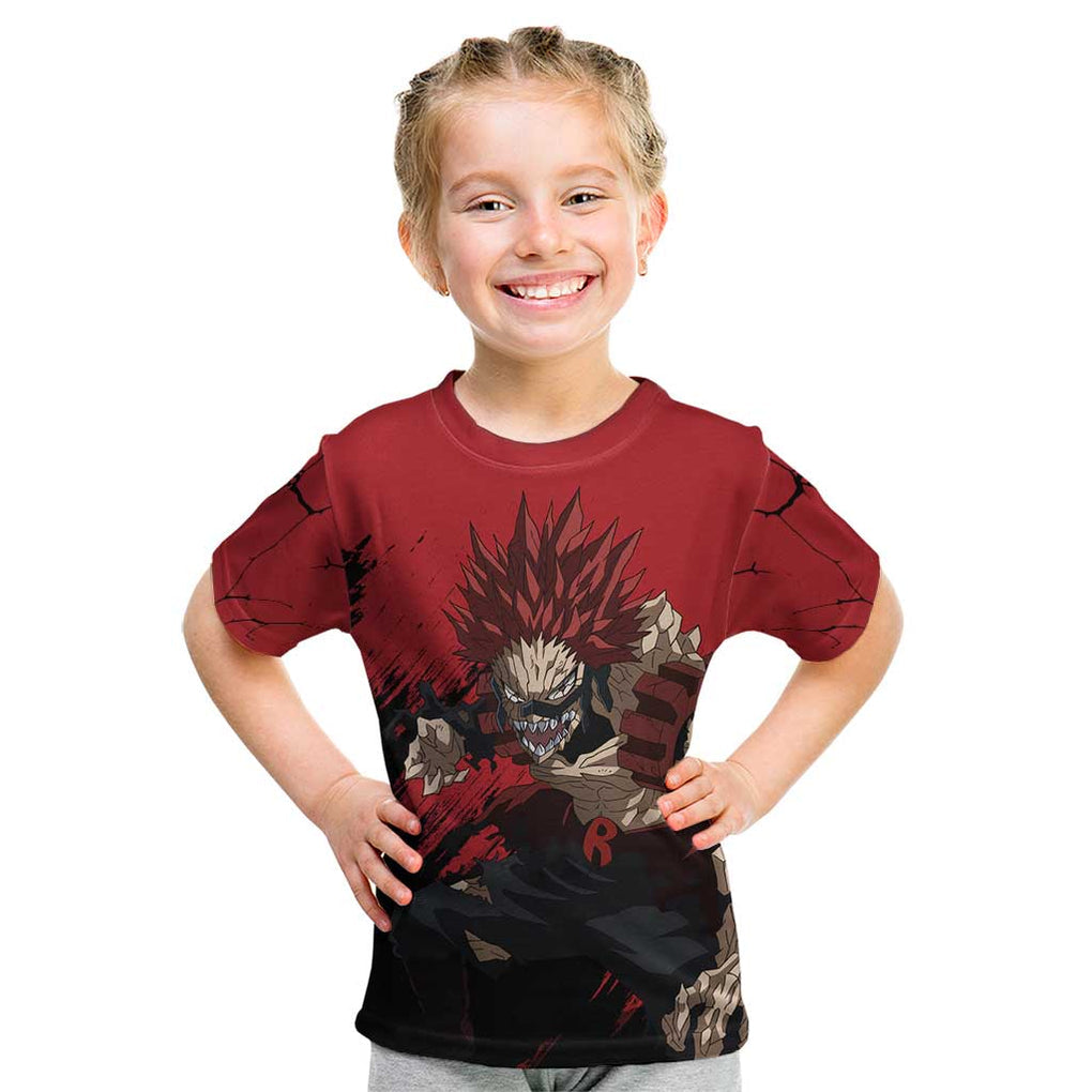 Eijiro Kirishima - My Hero Academia Kid T Shirt Japan Anime Style