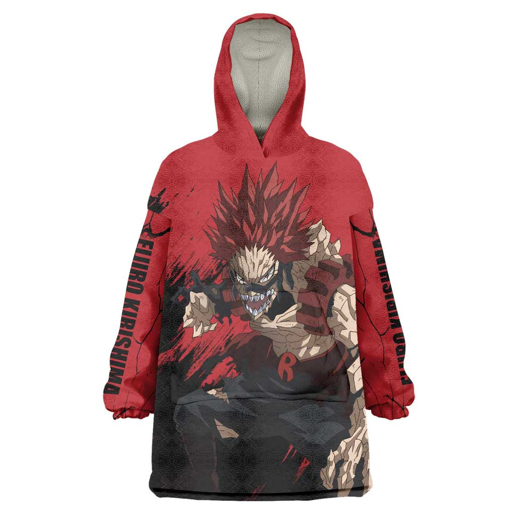 Eijiro Kirishima - My Hero Academia Wearable Blanket Hoodie Japan Anime Style