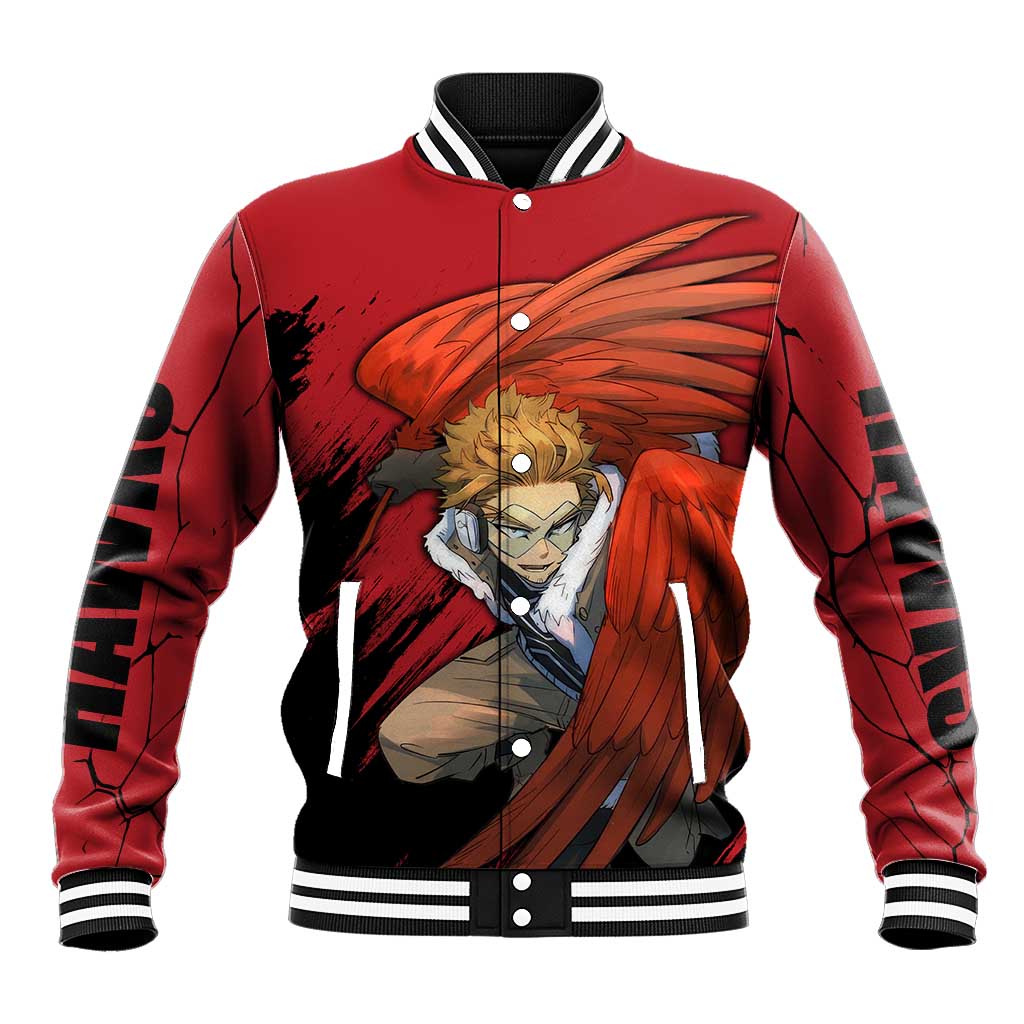 Hawks  - My Hero Academia Baseball Jacket Anime Style