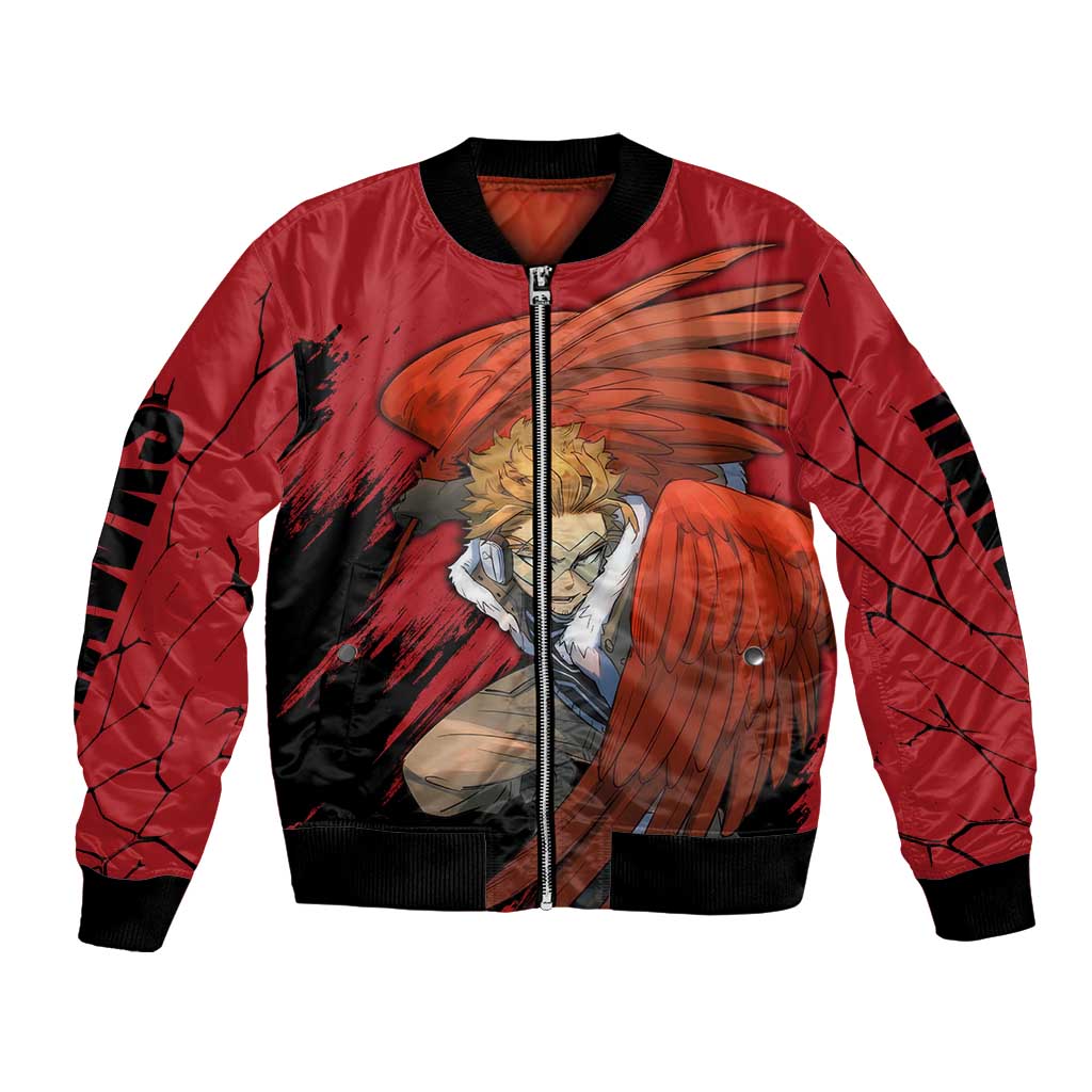 Hawks  - My Hero Academia Bomber Jacket Anime Style