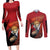 Hawks  - My Hero Academia Couples Matching Long Sleeve Bodycon Dress and Long Sleeve Button Shirt Anime Style