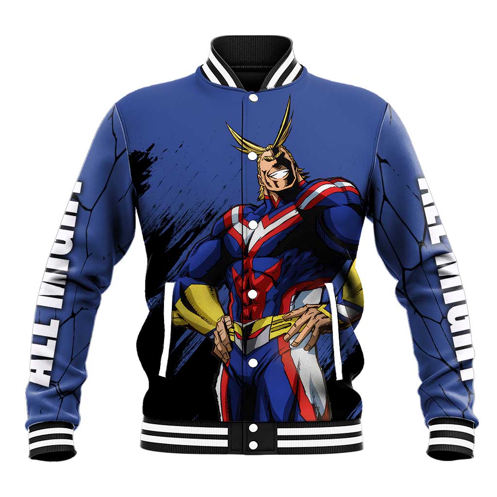 All Might - My Hero Academia Baseball Jacket Anime Style