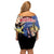 All Might - My Hero Academia Off Shoulder Short Dress Anime Style