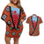 Jinbei - One Piece Couples Matching Off Shoulder Short Dress and Hawaiian Shirt Anime Uniform Style