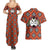 Jinbei - One Piece Couples Matching Summer Maxi Dress and Hawaiian Shirt Anime Uniform Style