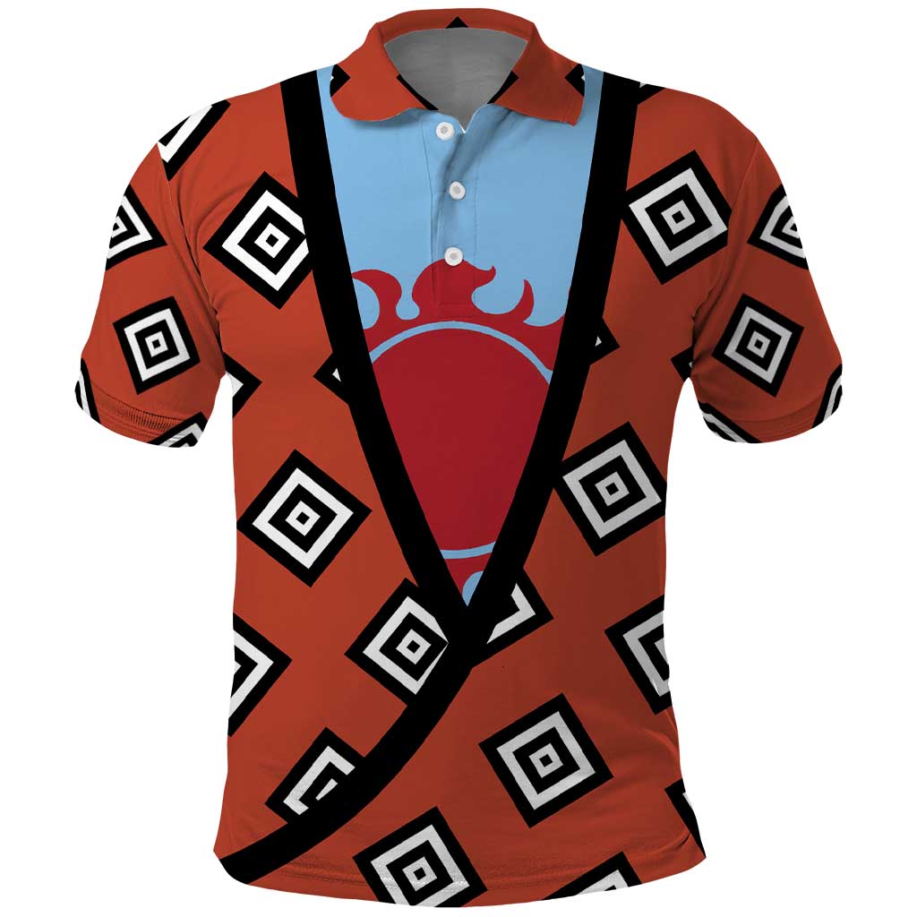 Jinbei - One Piece Polo Shirt Anime Uniform Style