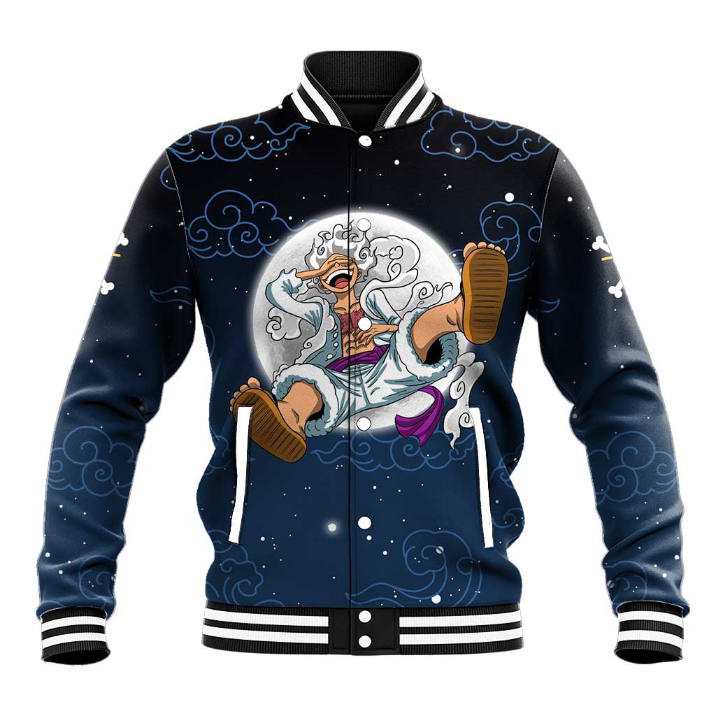 Luffy Gear 5 V2 One Piece Baseball Jacket Anime Style