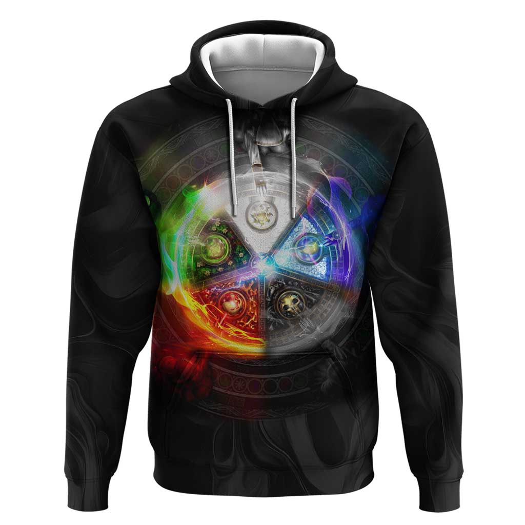 Elements of Magic the Gathering Hoodie Anime Style