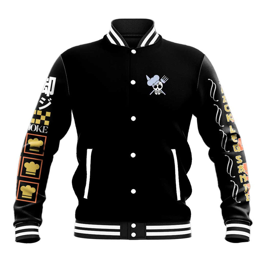 Vinsmoke Sanji - Straw Hat Team - One Piece Baseball Jacket Anime Style