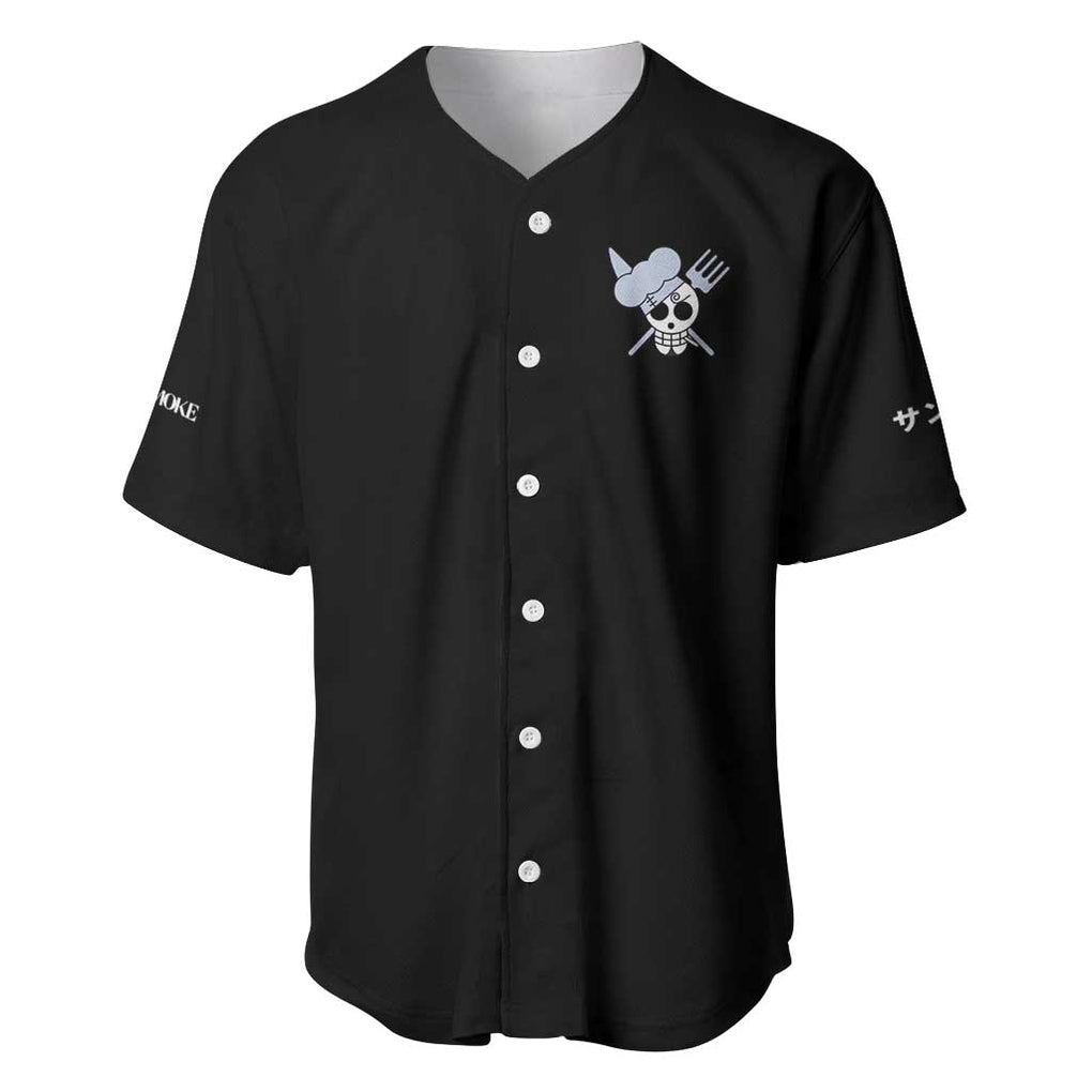 Vinsmoke Sanji - Straw Hat Team - One Piece Baseball Jersey Anime Style