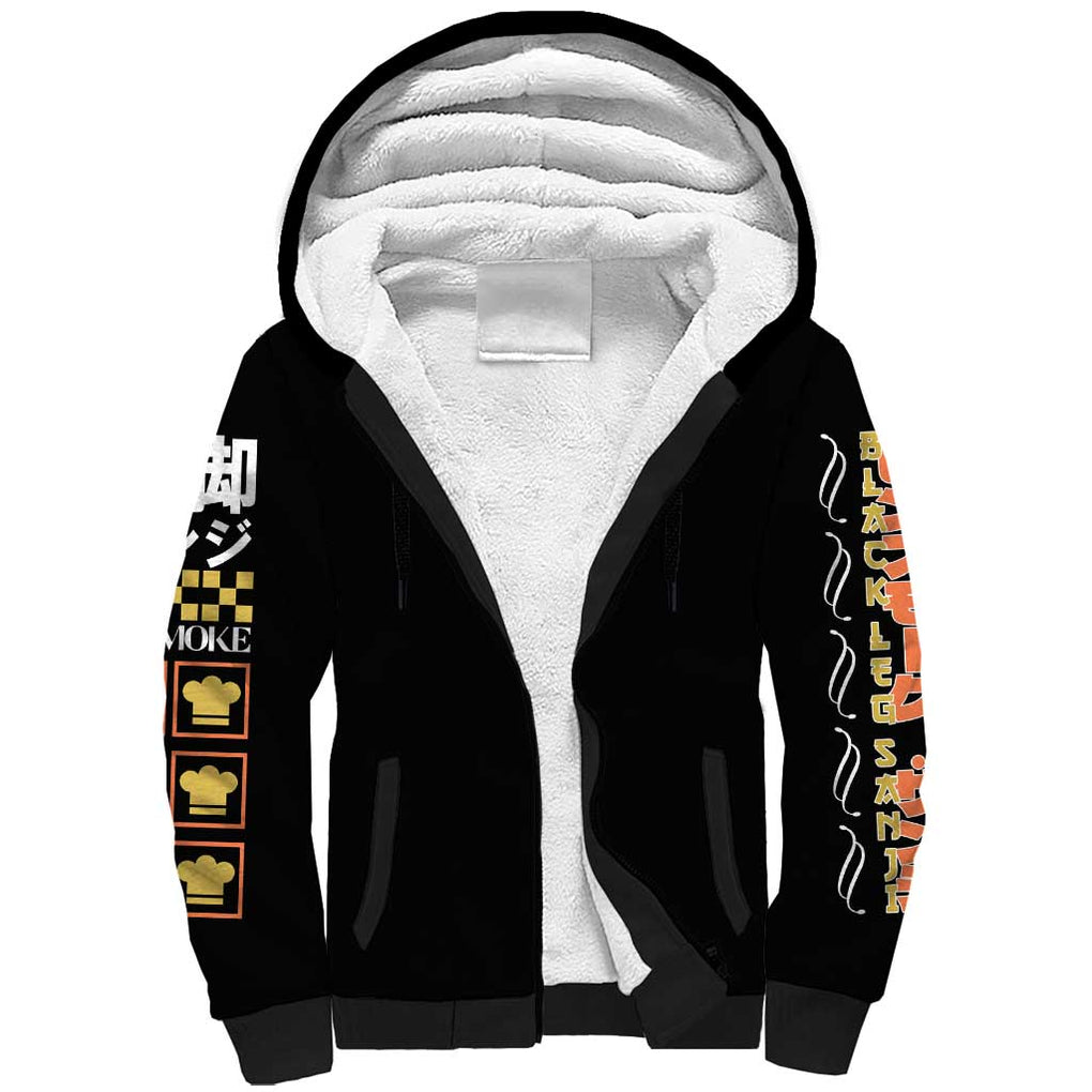 Vinsmoke Sanji - Straw Hat Team - One Piece Sherpa Hoodie Anime Style