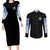 Rukia Kuchiki TYBWA Bleach Couples Matching Long Sleeve Bodycon Dress and Long Sleeve Button Shirt Anime Style