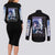 Rukia Kuchiki TYBWA Bleach Couples Matching Long Sleeve Bodycon Dress and Long Sleeve Button Shirt Anime Style