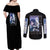 Rukia Kuchiki TYBWA Bleach Couples Matching Off Shoulder Maxi Dress and Long Sleeve Button Shirt Anime Style