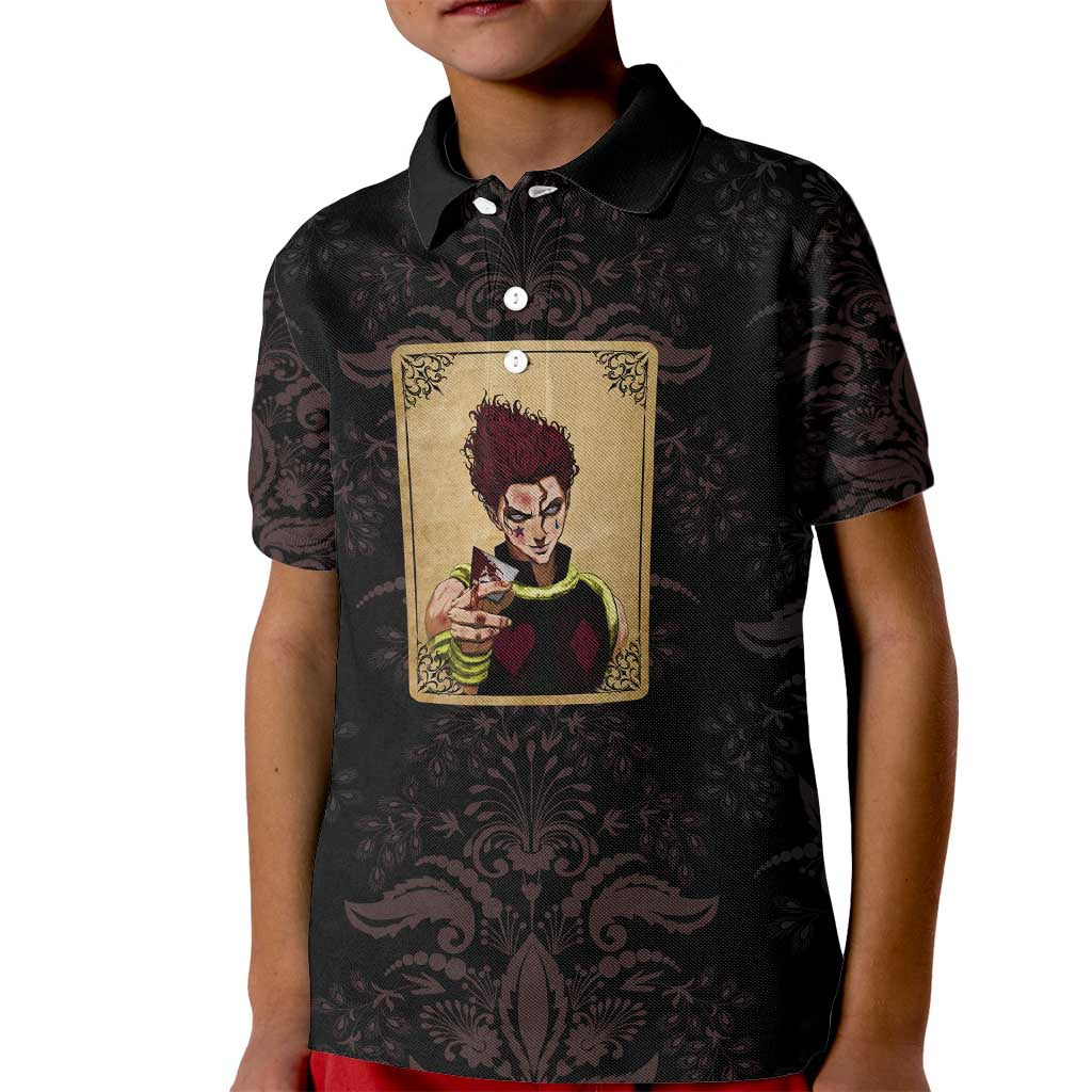 Hypnotic Eye Hisoka Hunter X Hunter Kid Polo Shirt Anime Style