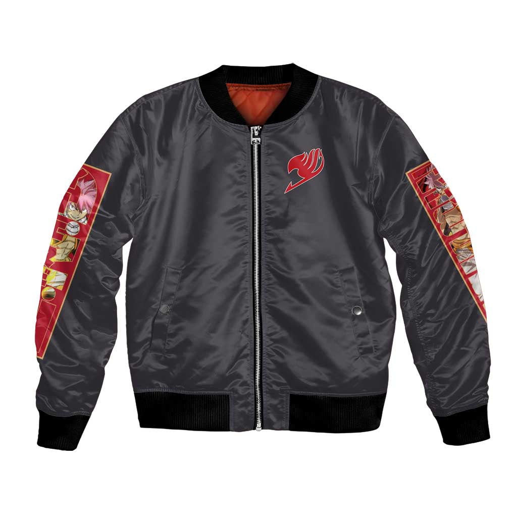 Natsu Dragneel Fairy Tail Bomber Jacket Anime Style