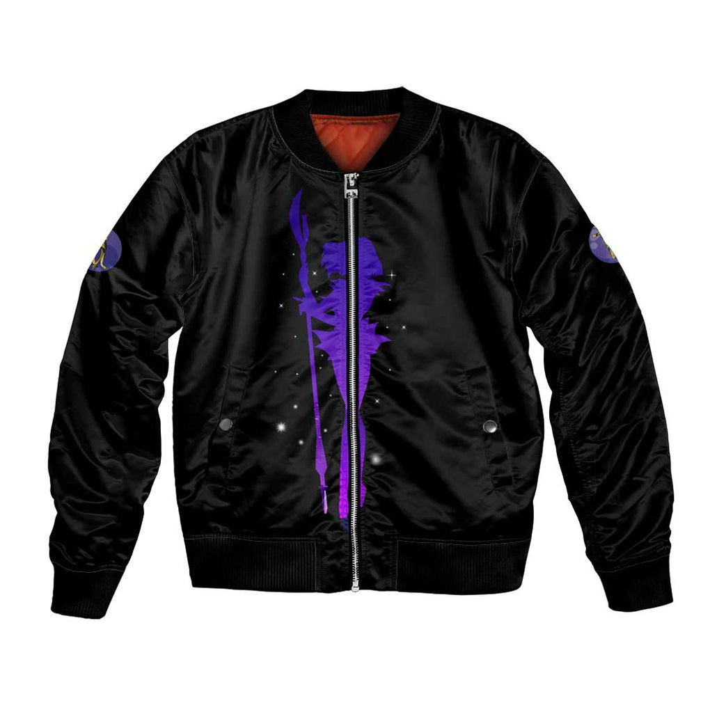 Saturn - Sailor Moon Bomber Jacket Anime Style