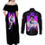 Saturn - Sailor Moon Couples Matching Off Shoulder Maxi Dress and Long Sleeve Button Shirt Anime Style