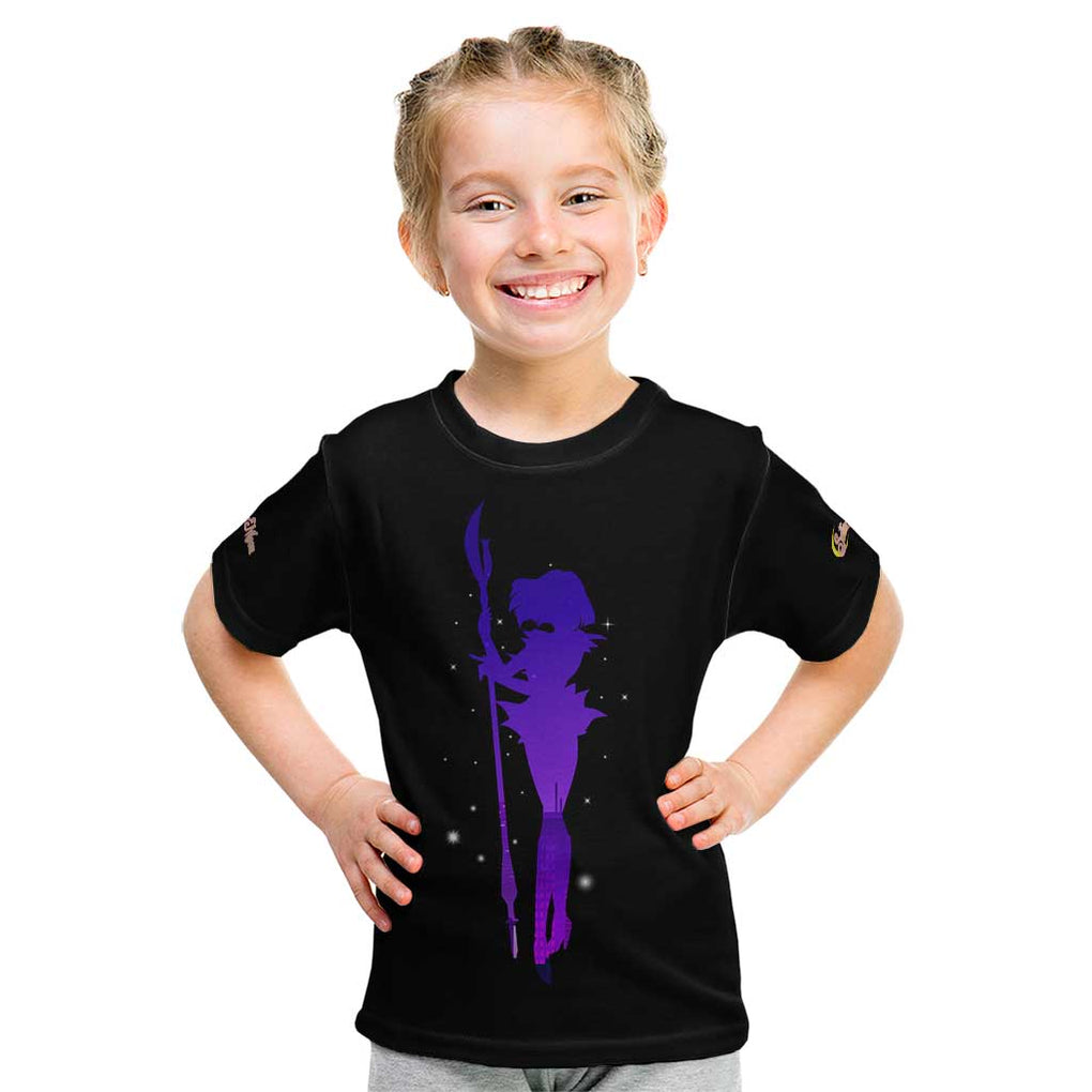 Saturn - Sailor Moon Kid T Shirt Anime Style