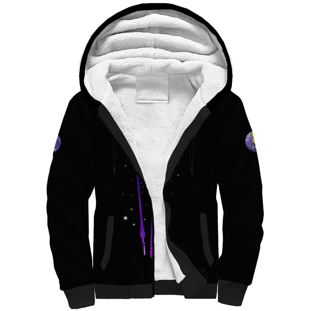 Saturn - Sailor Moon Sherpa Hoodie Anime Style